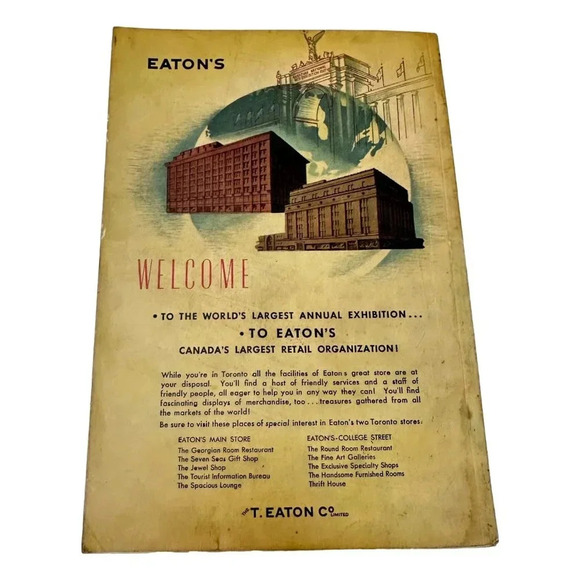 Canadian National Exhibition CNE 1948 Official Souvenir  Catalogue Program - Picture 3 of 12